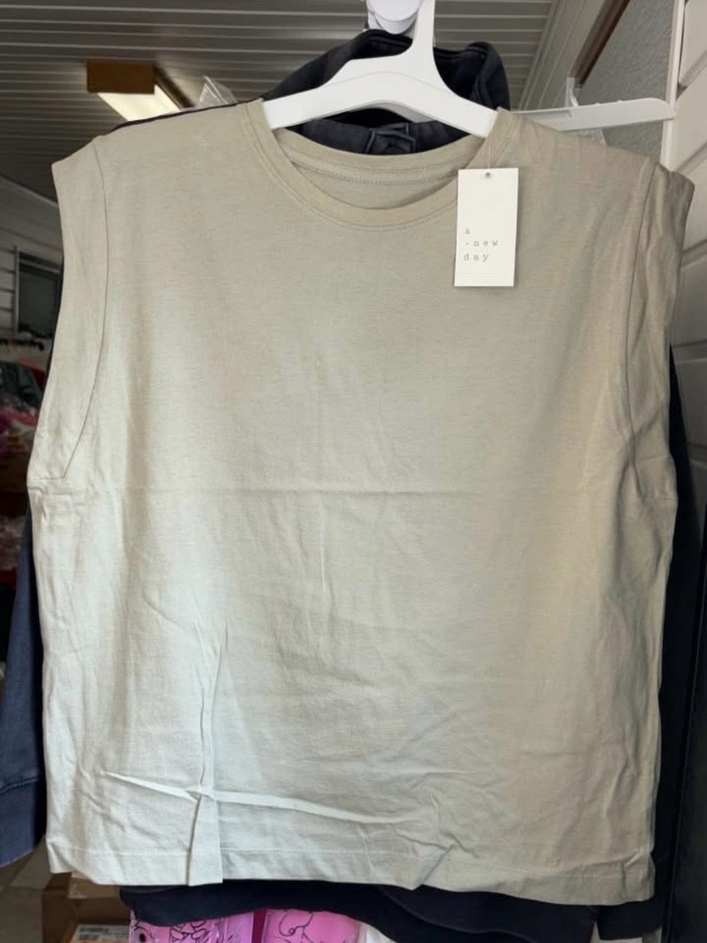 10/$10 A New Day Shirt - Light green